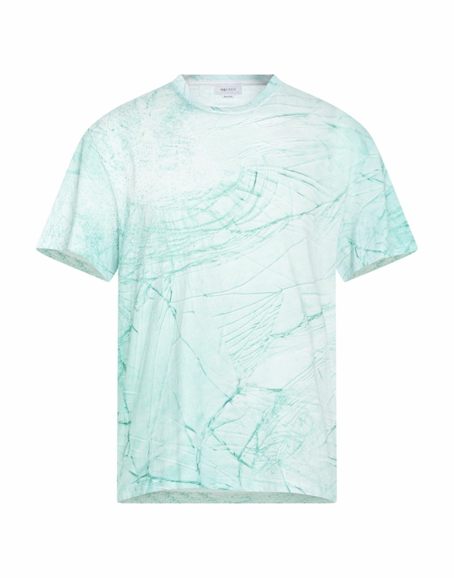 Photo: Mcqueen Mens T-shirt Turquoise