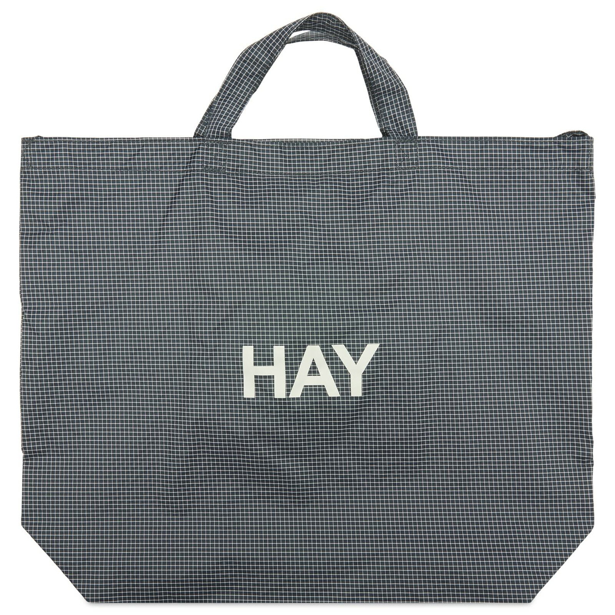 HAY Grid Crossover Bag - Medium in Dark Blue 
