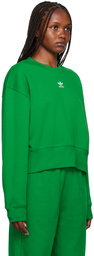 adidas Originals Green Adicolor Essentials Sweatshirt