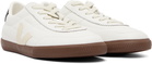 VEJA Off-White Panenka Leather Sneakers
