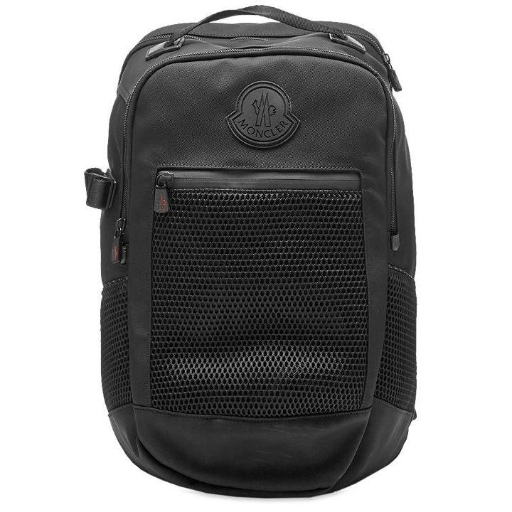 Photo: Moncler Canvas & Mesh Hiking Backpack