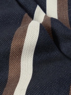 Brunello Cucinelli - 8cm Striped Silk-Jacquard Tie