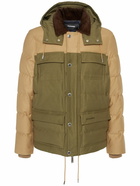 DSQUARED2 Cotton Utility Puffer Jacket