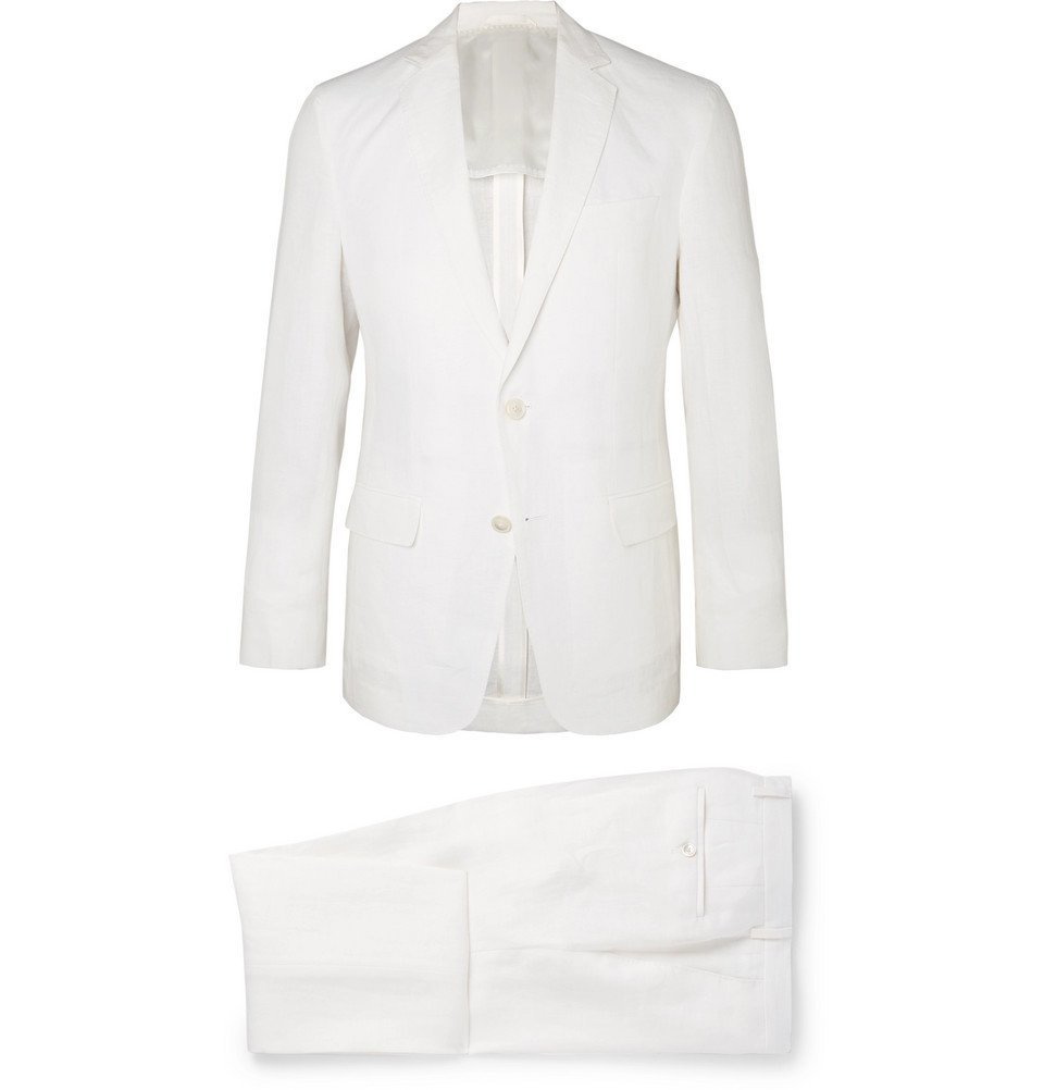 Hugo - Helford Slim-Fit Unstructured Linen Suit - Boss