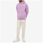 MKI Men's Embroidered Logo Hoody in Lilac