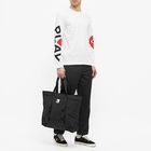 Comme des Garçons Play Men's Long Sleeve Arm Logo & Heart T-Shirt in White