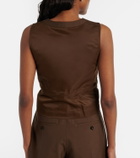 Sacai Paneled vest