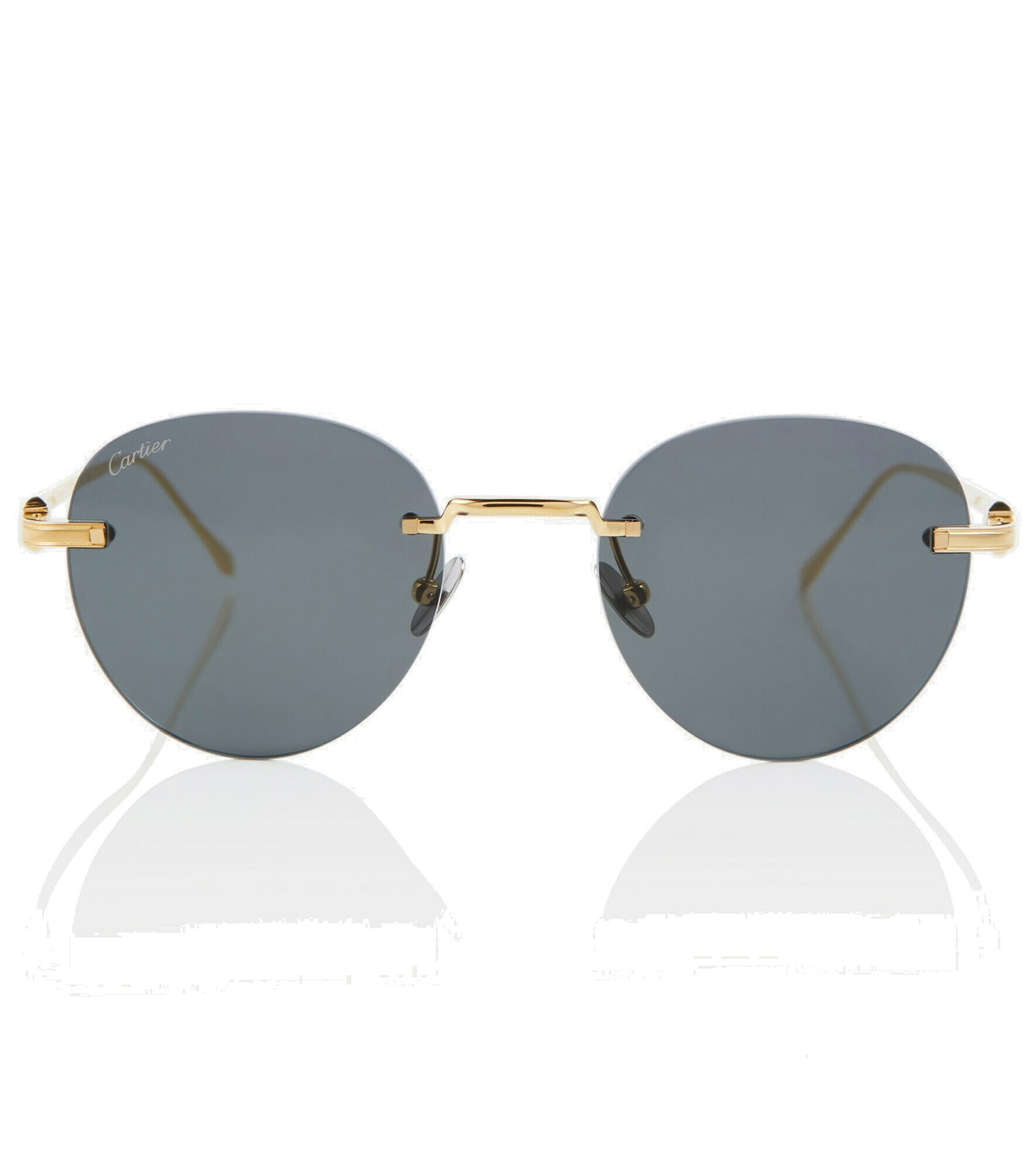 Cartier Eyewear Collection - Rimless aviator sunglasses Cartier
