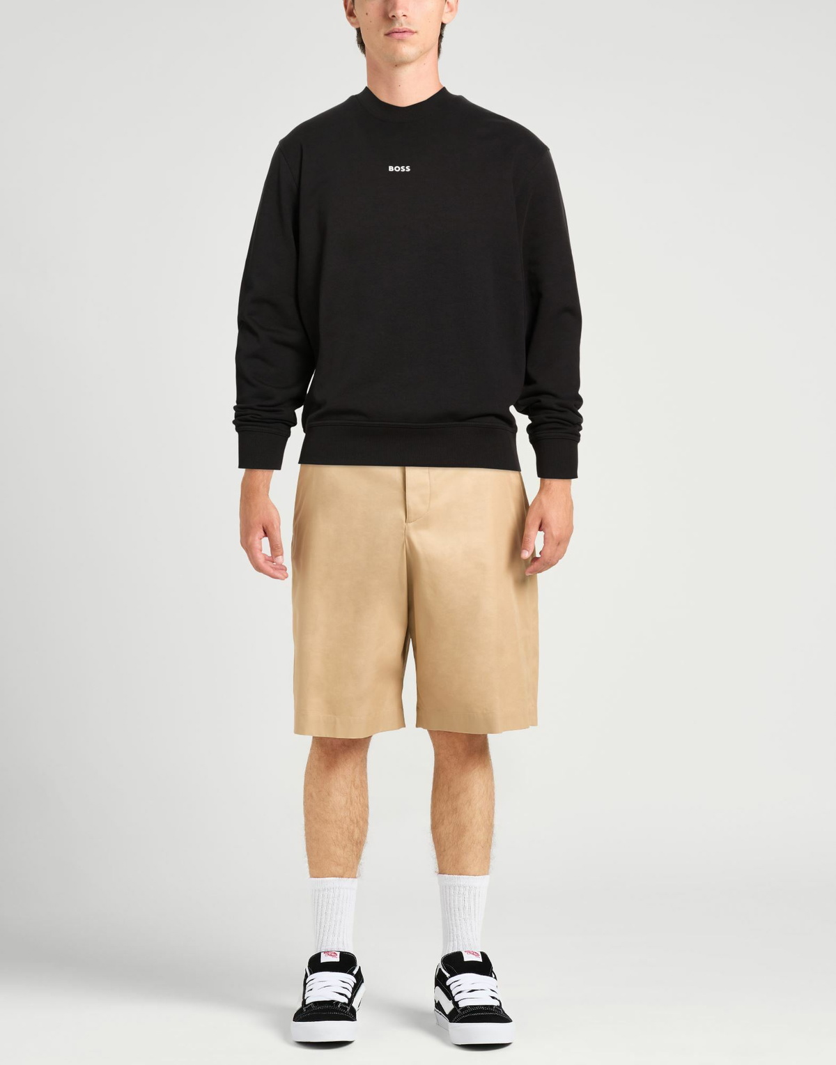 Boss Mens Sweatshirt in Black