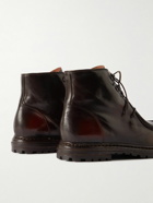 Officine Creative - Volcov 010 Leather Boots - Burgundy