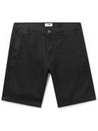 NN07 - Crown Linen Shorts - Black