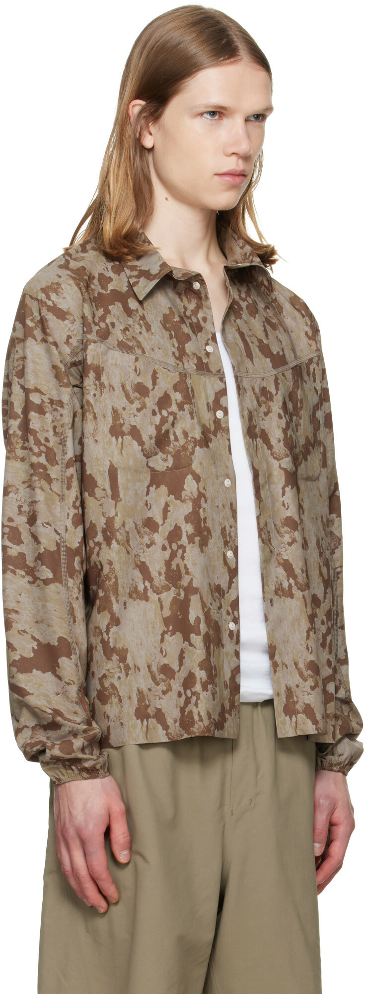 Satisfy Khaki PeaceShell River Shirt