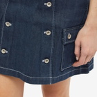 W'menswear Women's Landing Skirt in Denim