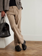 Berluti - New Oslo Full-Grain Leather Derby Shoes - Brown