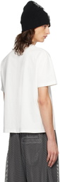 Praying White 'Skinny' T-Shirt