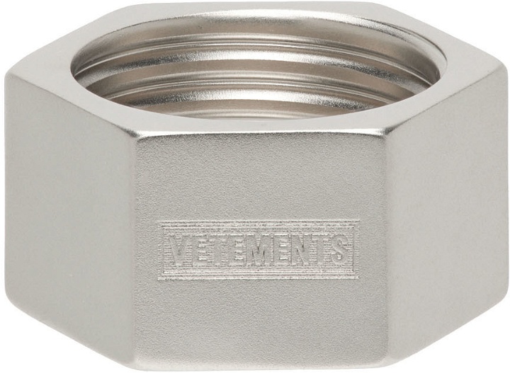Photo: VETEMENTS Silver Nut Ring