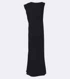 Jacquemus Drapée jersey maxi dress