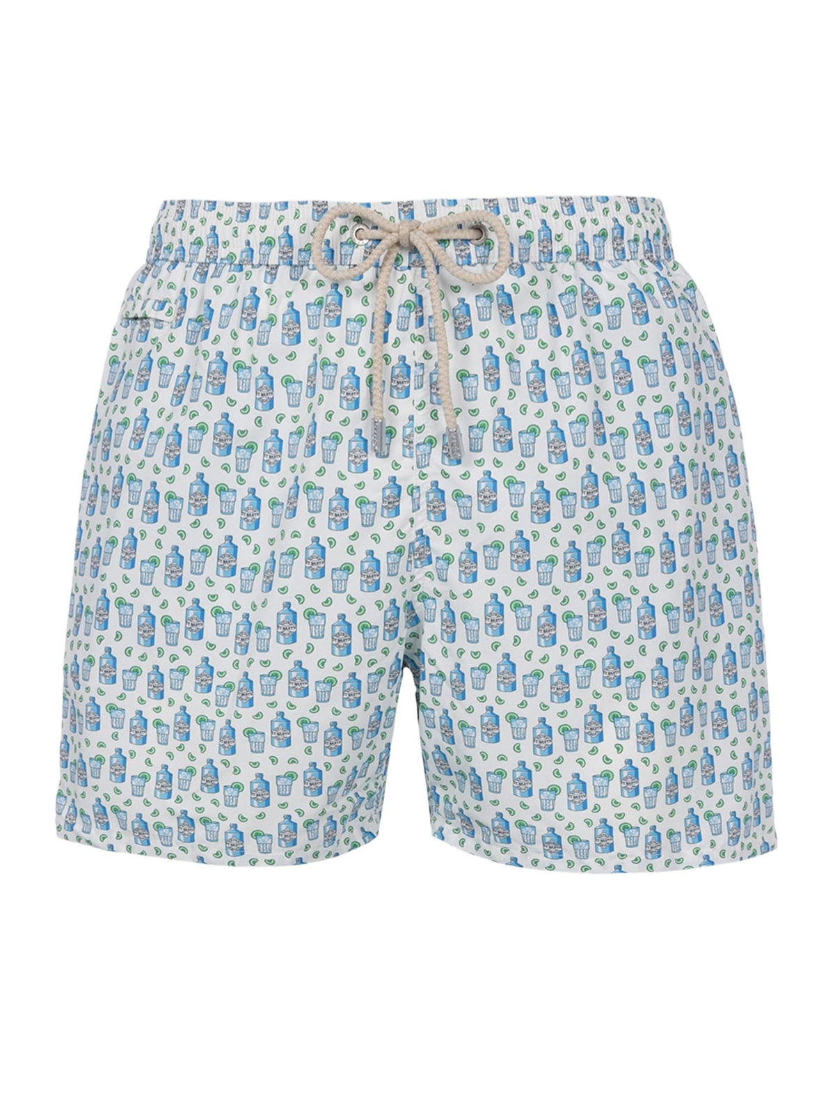 MC2 SAINT BARTH Men Lightweight Swim Shorts Lighting Micro Fantasy Watch Starducks main image 1