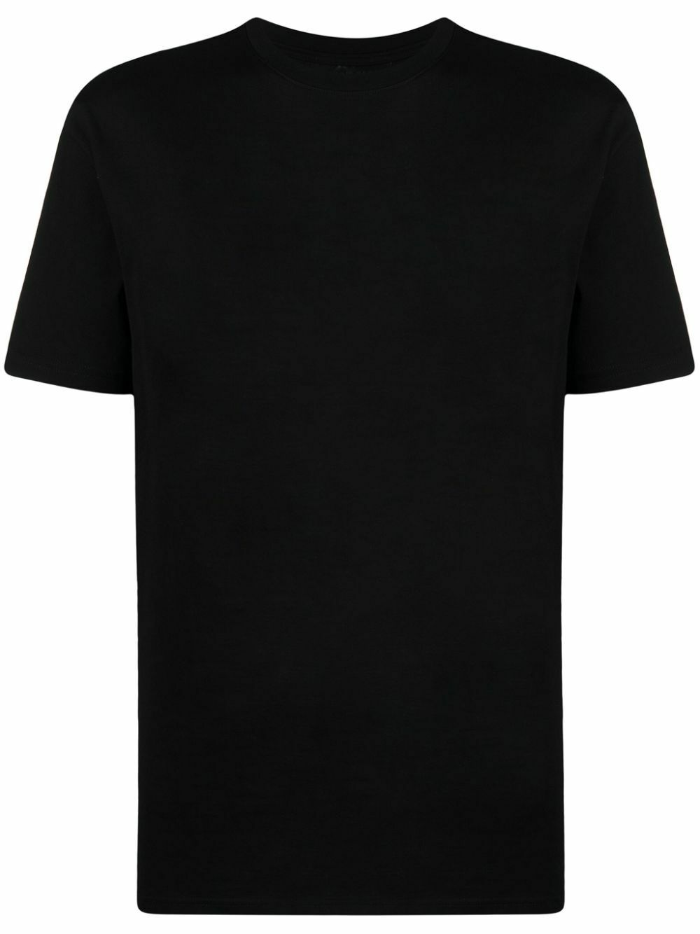Jil Sander Black Slogan-Print Cotton T-Shirt Jil Sander
