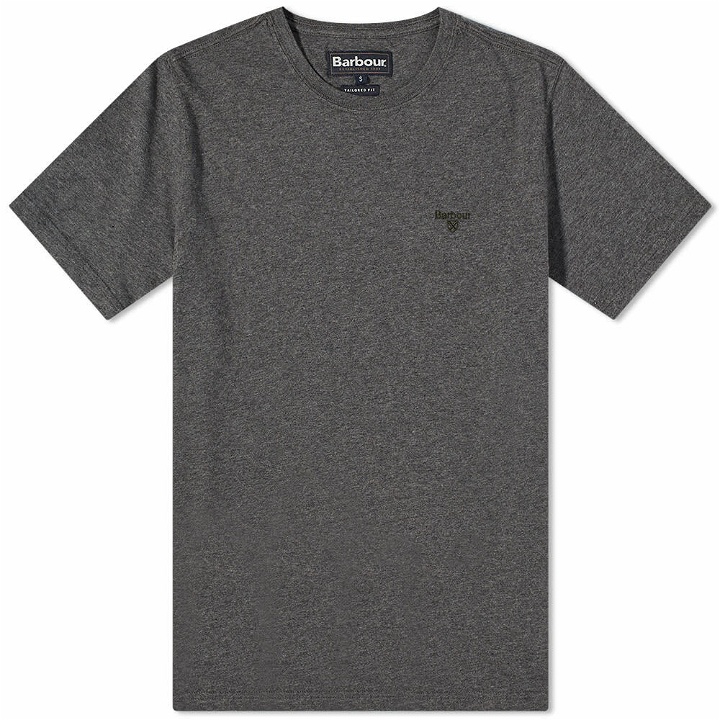 Photo: Barbour Men's Sports T-Shirt in Slate Marl