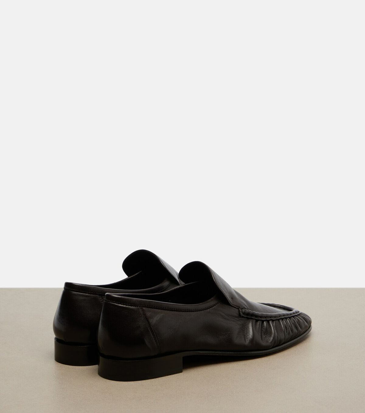 The Row Soft leather loafers