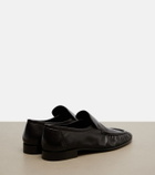 The Row Soft leather loafers