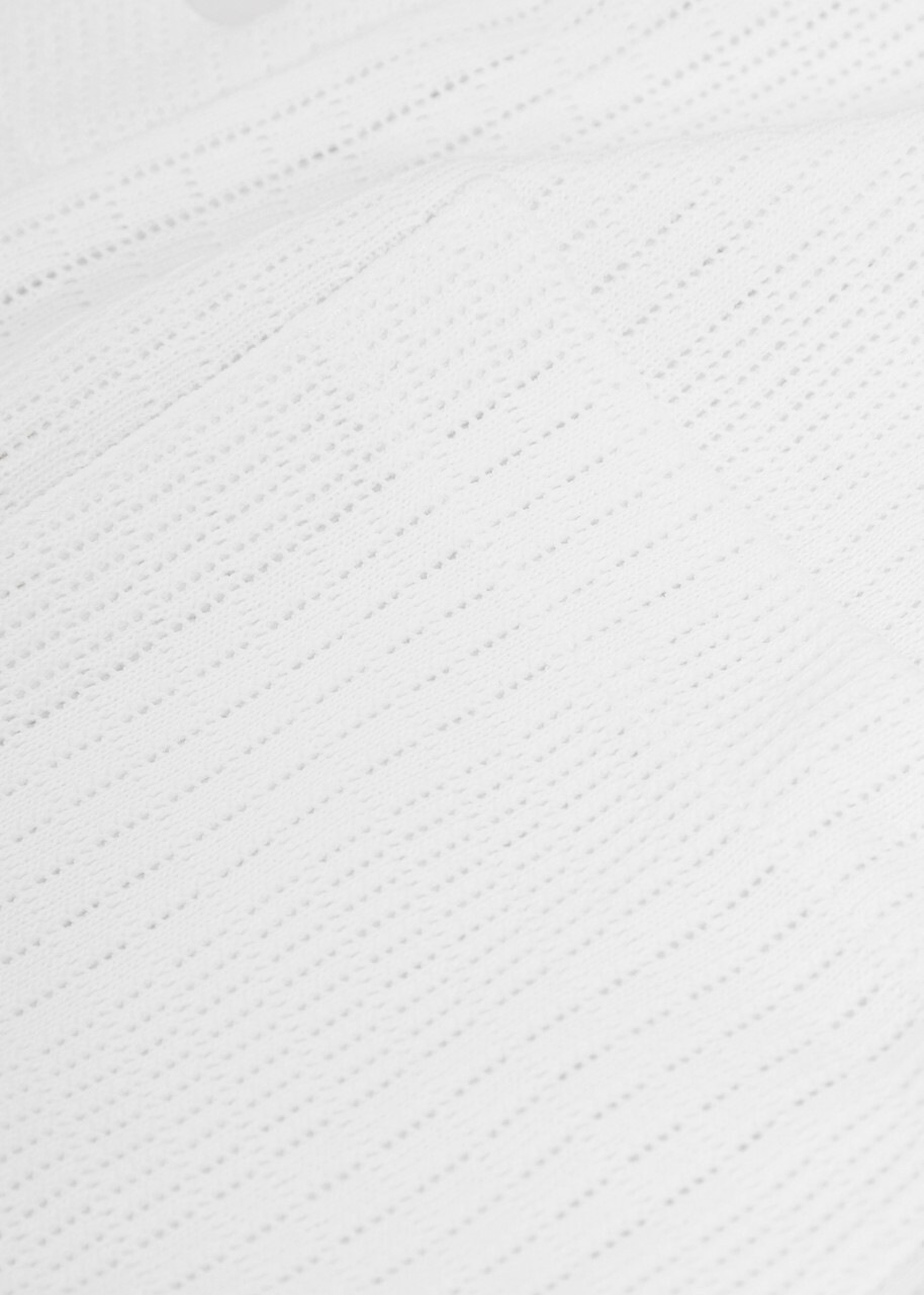 Gusari Miami Cotton Polo Shirt White