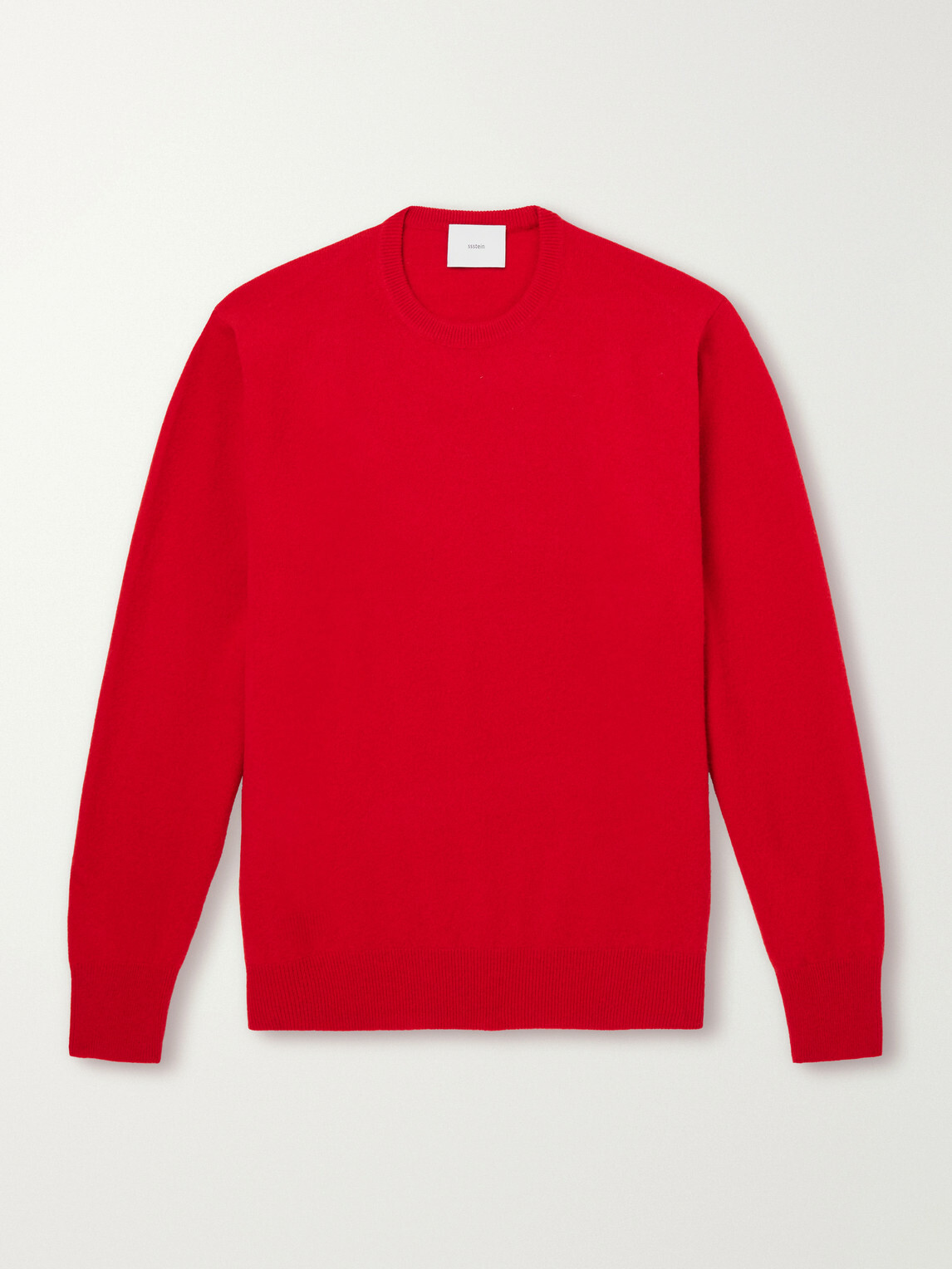 ssstein - Fulled Wool Sweater - Red