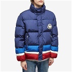 Moncler Men's Genius x Palm Angels Denneny Down Jacket in Blue