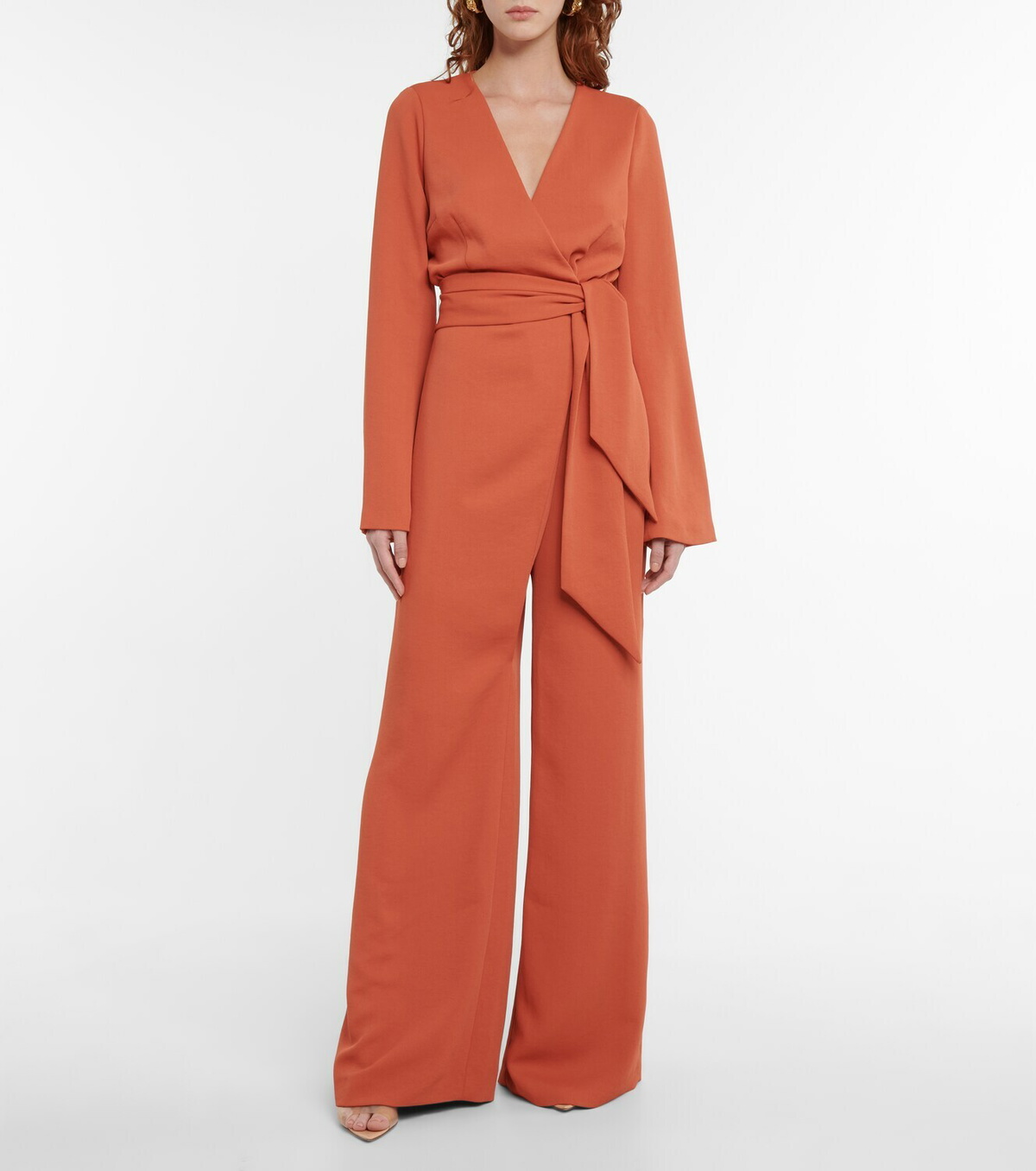 Galvan Marina belted jumpsuit Galvan