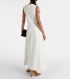 Toteme Cotton-blend maxi dress