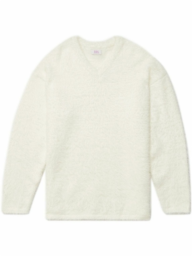 Photo: ERL - Recycled-Knitted Sweater - White