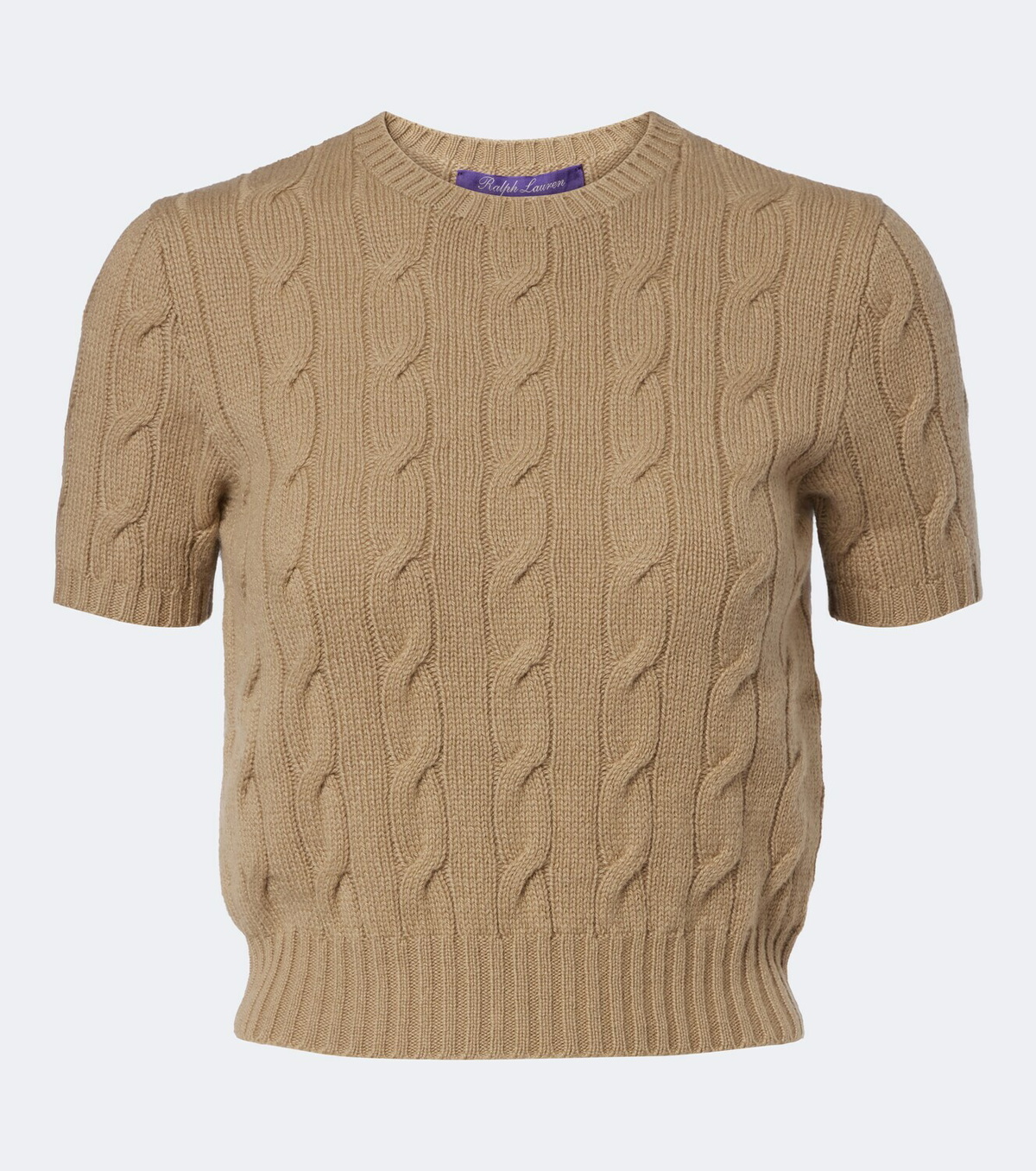 Ralph Lauren Collection Cable-knit cashmere sweater