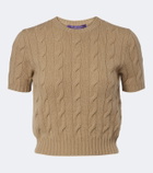 Ralph Lauren Collection Cable-knit cashmere sweater