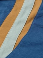 KAPITAL - Printed Cotton-Jersey T-Shirt - Blue