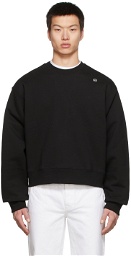Recto Black RC Logo Sweatshirt