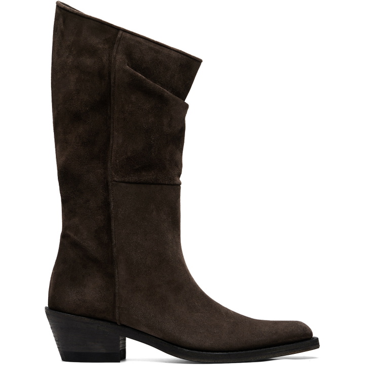 Photo: KHAITE Brown Clive Boots