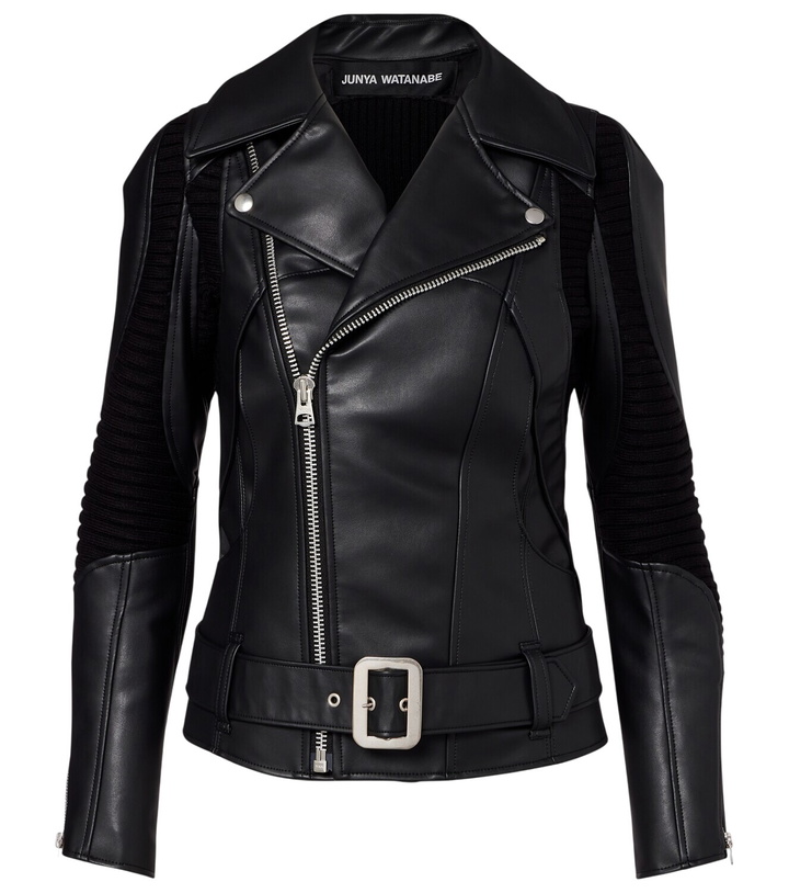 Photo: Junya Watanabe Faux leather jacket
