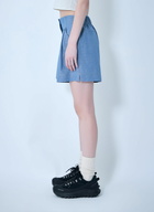 Moncler Grenoble High-Waisted Pleated Shorts