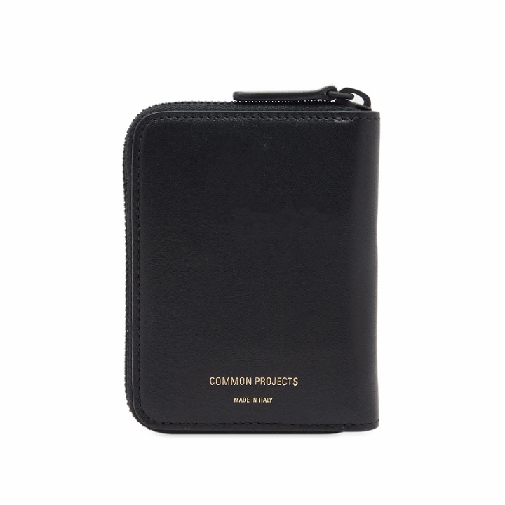 Photo: Common Projects Men's Zip Coin Case in Black