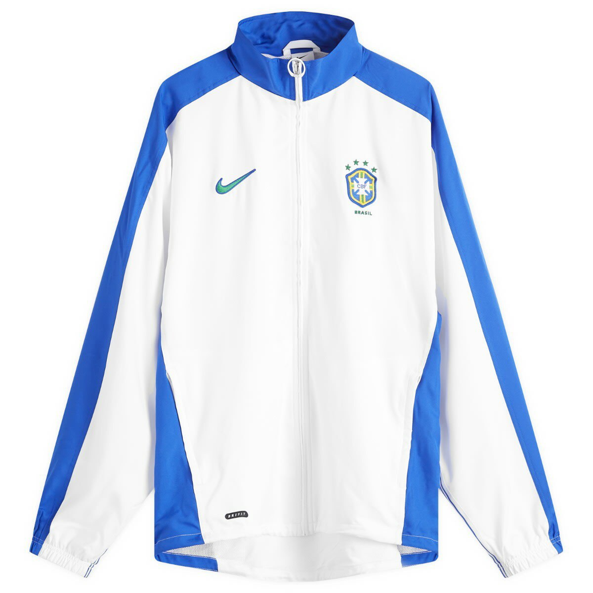 Blue white nike jacket on sale