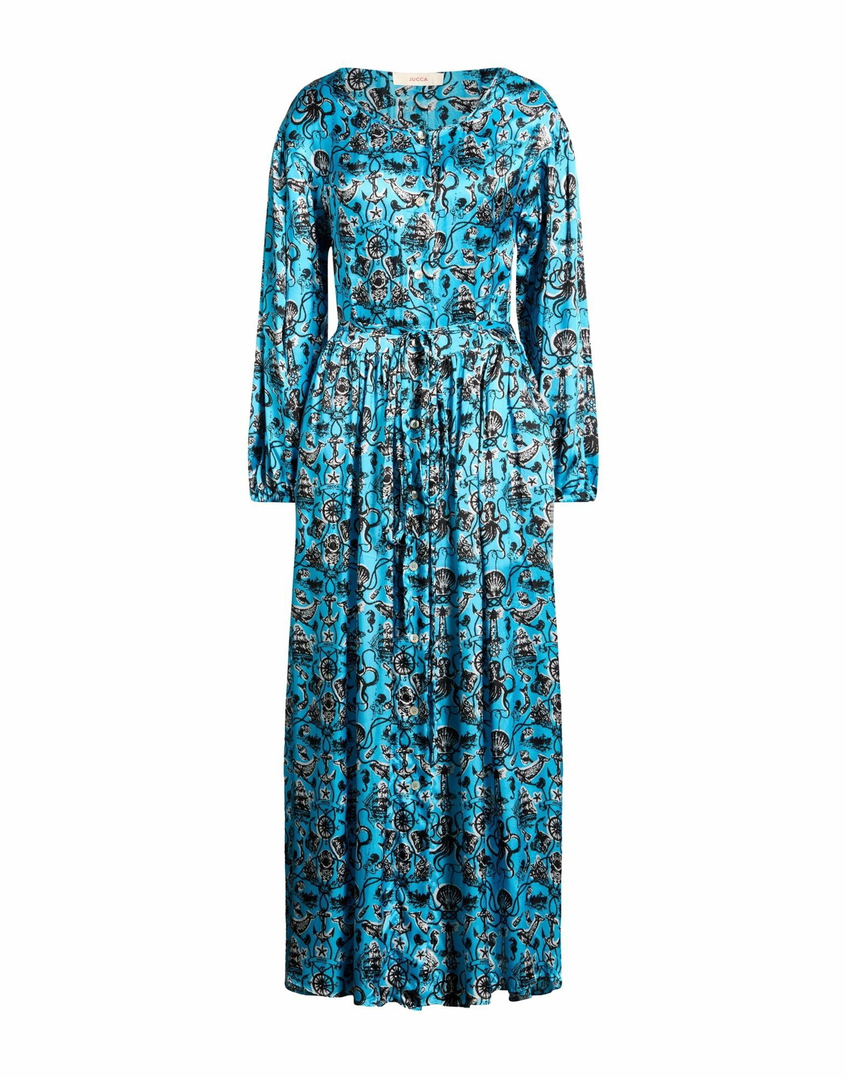 Jucca Womens Maxi dress Azure