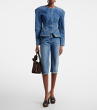 Magda Butrym Peplum denim jacket