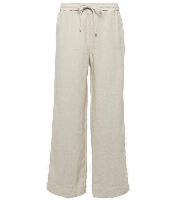 Photo: Velvet Gwyneth linen wide-leg pants