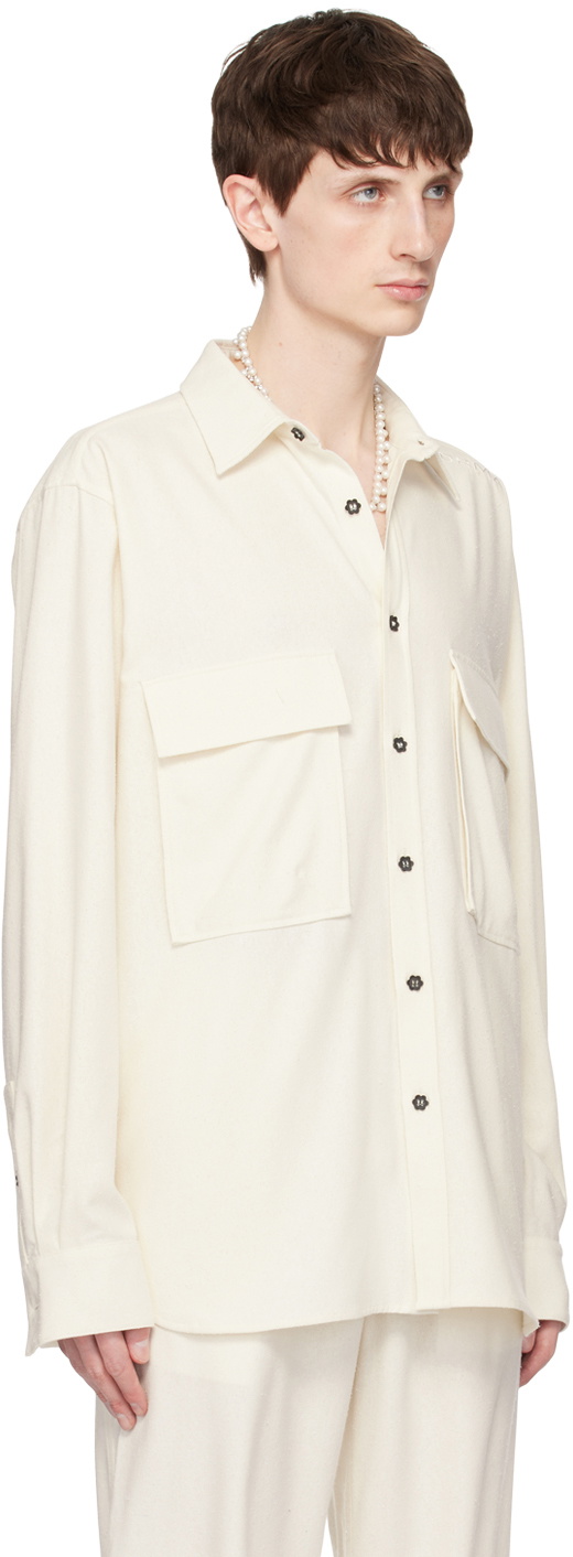 FORMA Off-White Pocket Shirt