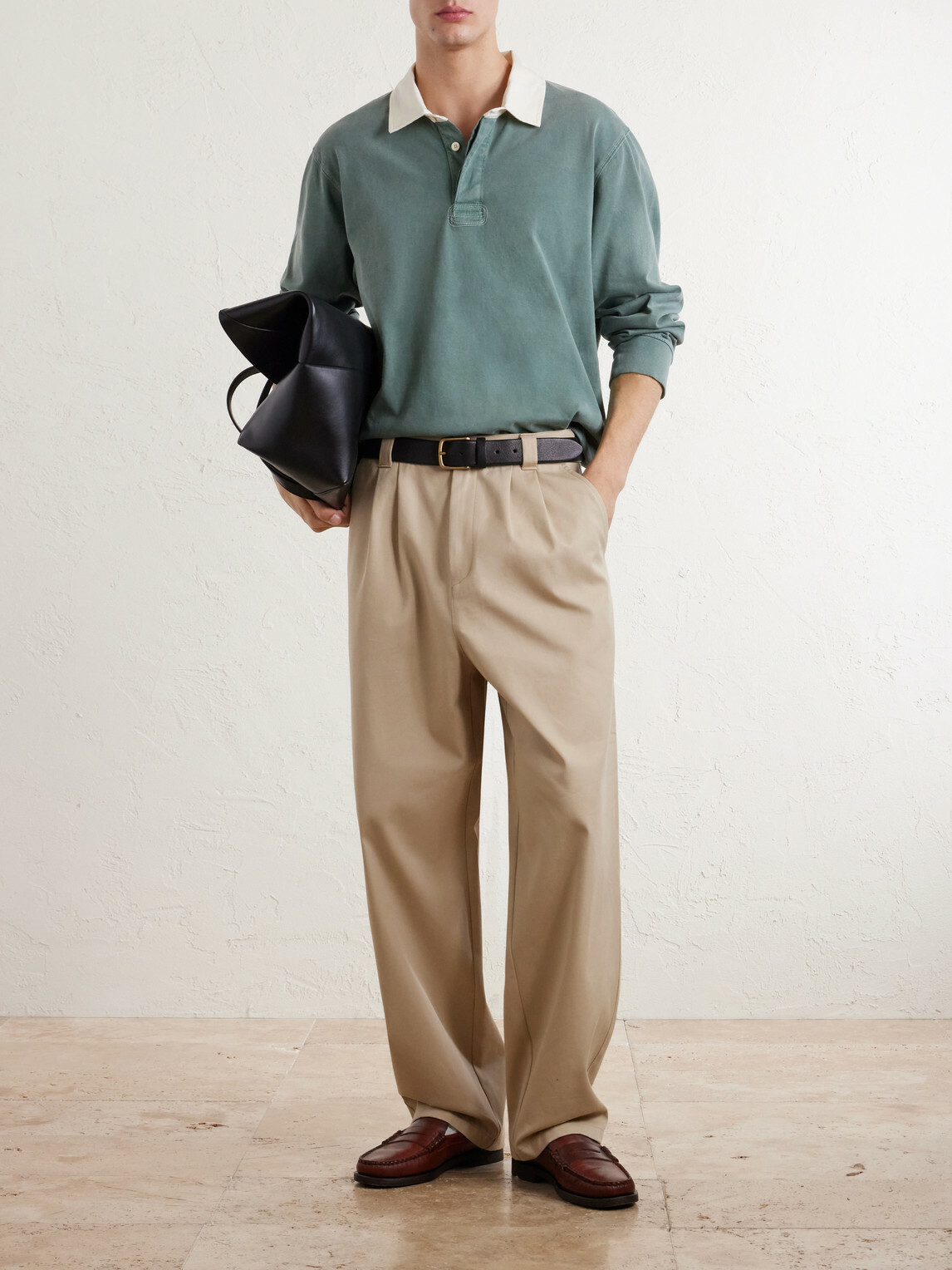 Corridor - Cotton-Jersey Polo Shirt - Green