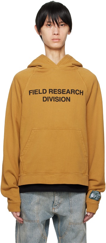 Photo: Reese Cooper Yellow 'Field Research Division' Hoodie