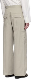 Omar Afridi Gray Carol Cargo Pants