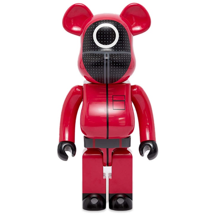 Photo: Medicom Be@rbrick Squid Game Guard ○ in 1000%/Red