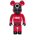 Medicom Be@rbrick Squid Game Guard ○ in 1000%/Red